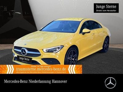 Gelb Gebraucht 2022 Mercedes CLA250e AMG Limousine | 29.790 € (Guter Preis)
