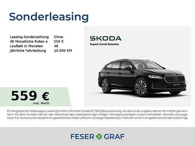 Onyxschwarz Neu 2026 Skoda Superb Selection Kombi | 47.910 € (Teuer)