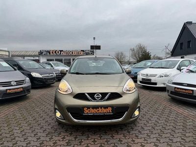 Gebraucht Nissan Micra Acenta 80 PS (58 kW) 2014 Light greenish yellow Kleinwagen