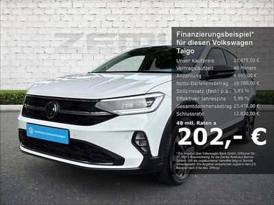 Gebraucht VW Taigo Style 150 PS (110 kW) 2023 Weiss SUV