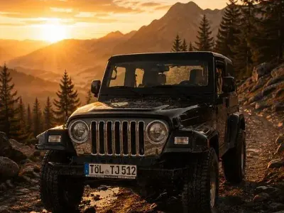 Gebraucht Jeep Wrangler Sahara 177 PS (130 kW) 2003 Schwarz SUV