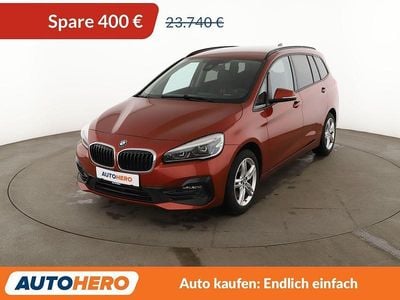 Gebraucht BMW 218 Gran Tourer Sport Line 150 PS (110 kW) 2021 Orange Van / Kleinbus