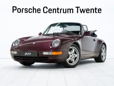 Usata Porsche 993 286 CV (210 kW) 1994 Viola Cabrio