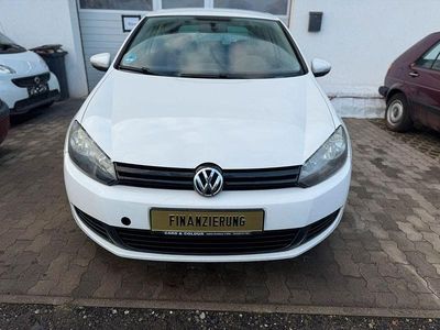Gebraucht VW Golf VI Trendline 80 PS (58 kW) 2010 Weiß Kleinwagen