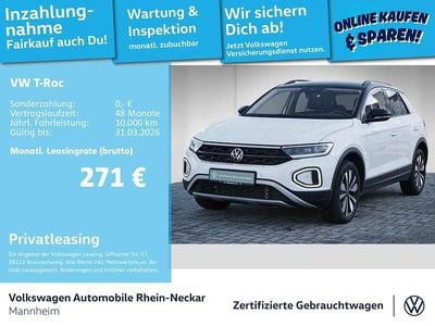 Gebraucht VW T-Roc Goal 150 PS (110 kW) 2025 Pure white SUV