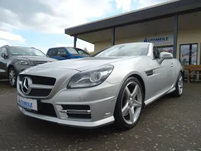 Brugt Mercedes SLK250 AMG 204 HK (150 kW) 2014 Sølv Cabriolet