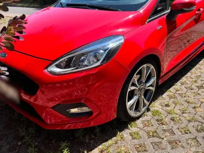 Gebraucht Ford Fiesta ST-Line 101 PS (74 kW) 2018 Rot Kleinwagen