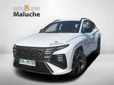 Gebraucht Hyundai Tucson N Line 150 PS (110 kW) 2025 Atlas white / sol SUV