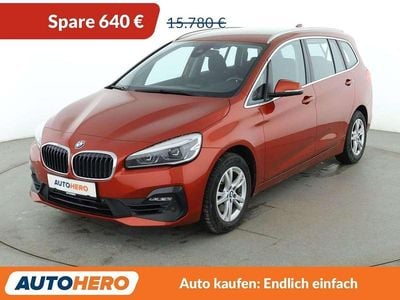 Gebraucht BMW 218 Gran Tourer Advantage 140 PS (102 kW) 2019 Sunset orange Van / Kleinbus