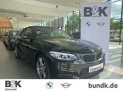 Gebraucht BMW M240 M Sport 340 PS (250 kW) 2021 Schwarz metallic Cabrio