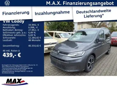 Brugt VW Caddy Style 122 HK (89 kW) 2022 Grå MPV