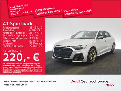 gebraucht Audi A1 Sportback S line 40 TFSI S tronic