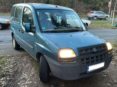 Gebraucht Fiat Doblò 65 PS (47 kW) 2001 Blau Van / Kleinbus