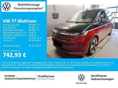 Gebraucht VW Multivan Life 218 PS (160 kW) 2022 Deep black perleffekt/ fortana Van