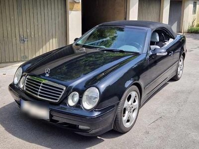 Brugt Mercedes CLK320 218 HK (160 kW) 2003 Sort Cabriolet