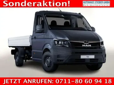 Neu MAN TGE 177 PS (130 kW) 2025 Grau Van