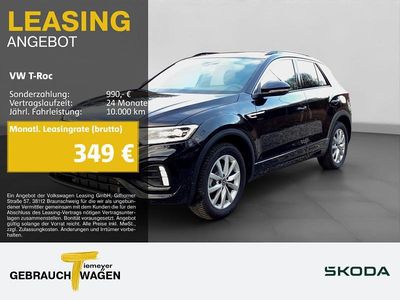 Gebraucht VW T-Roc R-line 150 PS (110 kW) 2025 Schwarz SUV