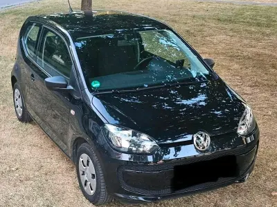 Gebraucht VW up! take up! 60 PS (44 kW) 2015 Schwarz Kleinwagen