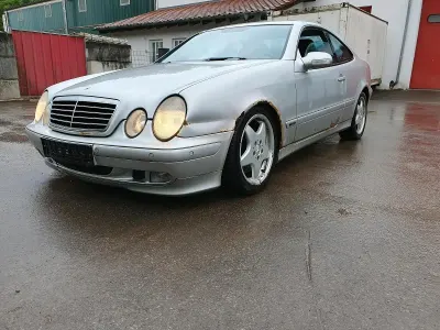 Gebraucht Mercedes CLK430 279 PS (205 kW) 2000 Silber Coupé