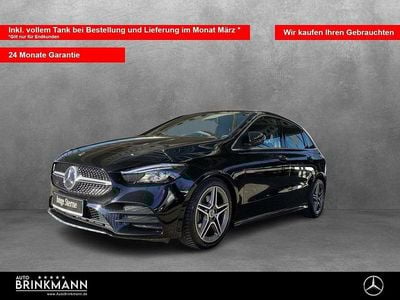 Gebraucht Mercedes B180 AMG line 136 PS (100 kW) 2020 Metalliclack kosmosschwarz Van / Kleinbus