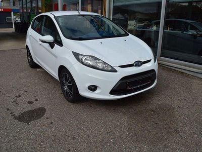 Gebraucht Ford Fiesta Trend 82 PS (60 kW) 2009 Weiß Kleinwagen