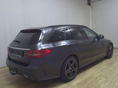 Usata Mercedes C220 AMG line 194 CV (142 kW) 2021 Grigio Station wagon