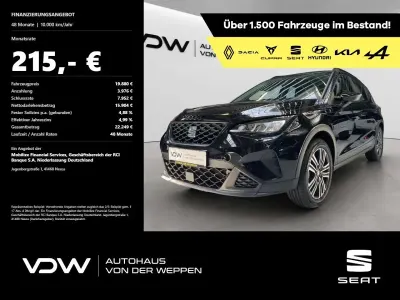 Gebraucht Seat Arona Style 110 PS (80 kW) 2024 Schwarz SUV