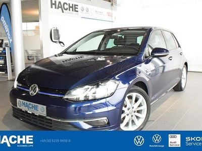 Atlantik blue (blau) Gebraucht 2019 VW Golf VII Highline | 18.450 € (Fairer Preis)