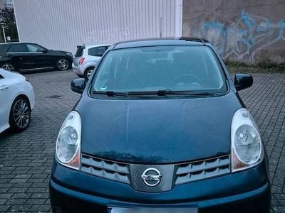 Begagnad Nissan Note 85 HK (62 kW) 2008 Blå Halvkombi