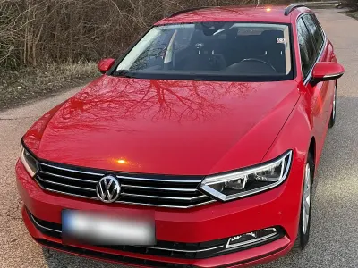 Używany VW Passat 120 KM (88 kW) 2019 Czerwony Kombi