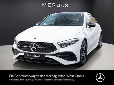 Gebraucht Mercedes A220 AMG line 190 PS (139 kW) 2025 Unilack polarweiß Limousine