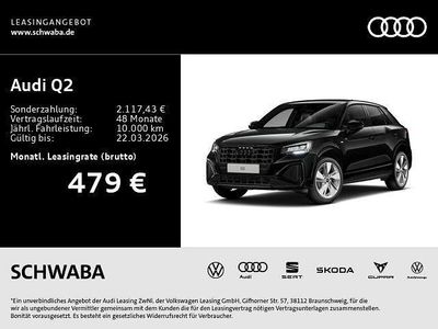 Neu Audi Q2 S-Line 150 PS (110 kW) 2026 Schwarz SUV