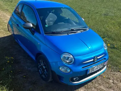 Brugt Fiat 500 Sport 2020 Blå Hatchback