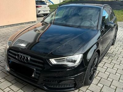 Usata Audi A3 Sportback S-Line 125 CV (91 kW) 2016 Nero Utilitaria