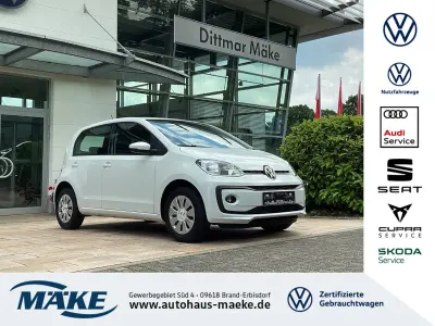 Gebraucht VW up! Move 65 PS (47 kW) 2022 Weiß Kleinwagen