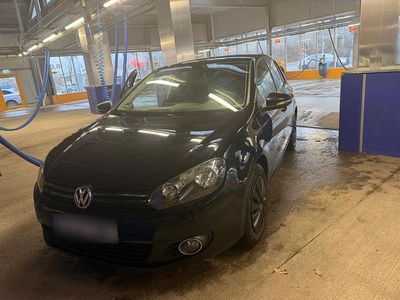 Gebraucht VW Golf VI 80 PS (58 kW) 2009 Schwarz Kleinwagen