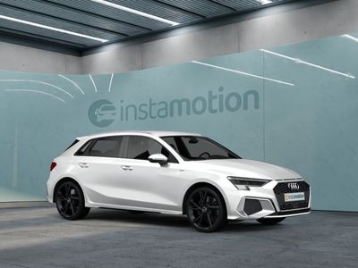 Weiß Gebraucht 2022 Audi A3 Sportback e-tron S-Line Kleinwagen | 33.493 € (Etwas zu teuer)