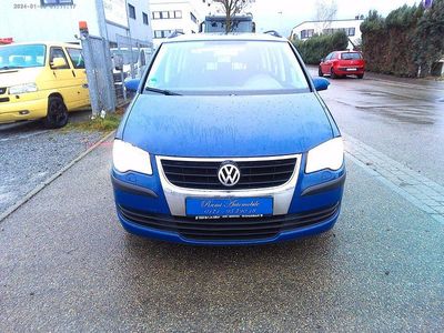 Gebraucht VW Touran Conceptline 102 PS (75 kW) 2006 Blau Van / Kleinbus