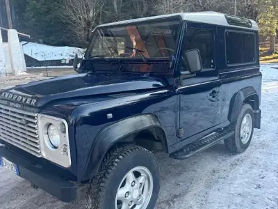 Gebraucht Land Rover Defender S 136 PS (100 kW) 1996 Blau Kombi