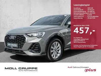 Gebraucht Audi Q3 Sportback Performance 200 PS (147 kW) 2022 Chronosgrau metallic SUV