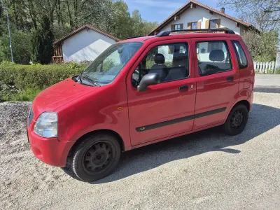 Gebraucht Suzuki Wagon R+ GL 76 PS (55 kW) 2002 Rot Van / Kleinbus