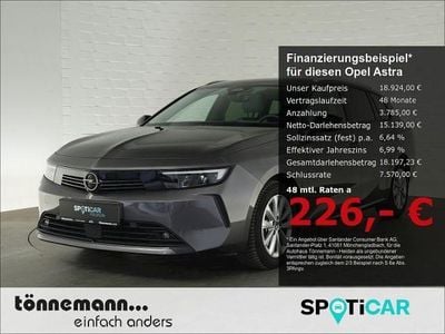 Usata Opel Astra Elegance 131 CV (96 kW) 2023 Grigio Station wagon
