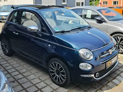 Gebraucht Fiat 500C Collezione 69 PS (50 kW) 2018 Dipinto di blu blau Cabrio