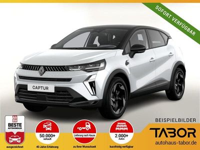 Grau (stahlgrau metallic + highlandg) Neu 2025 Renault Captur Techno SUV | 25.466 € (Fairer Preis)