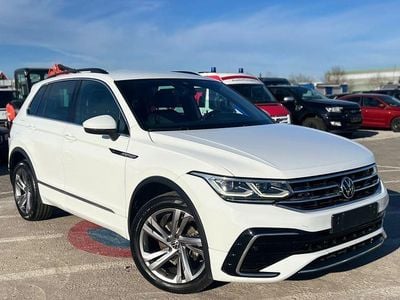 Gebraucht VW Tiguan R-line 150 PS (110 kW) 2021 Weiß SUV