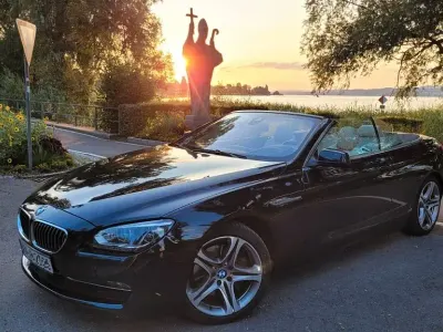 Gebraucht BMW 640 Cabriolet Performance 313 PS (230 kW) 2013 Schwarz Cabrio