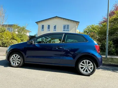 Brugt VW Polo Trendline 60 HK (44 kW) 2011 Blå Hatchback