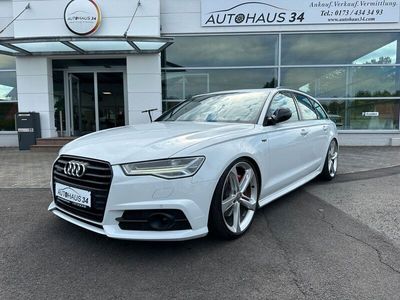 Weiß (gletscherweiß metallic) Gebraucht 2015 Audi A6 Competition Kombi | 23.950 € (Etwas zu teuer)