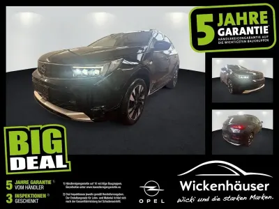 Gebraucht Opel Grandland X Elegance 224 PS (164 kW) 2023 Diamant schwarz/karbon schwarz (metallic) SUV