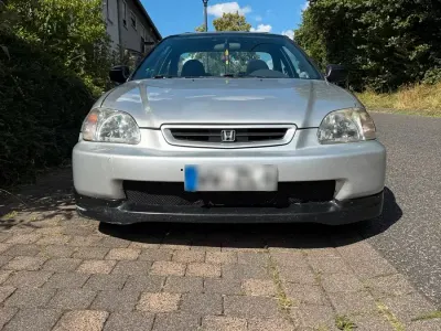 Gebraucht Honda Civic 125 PS (91 kW) 1998 Silber Coupé